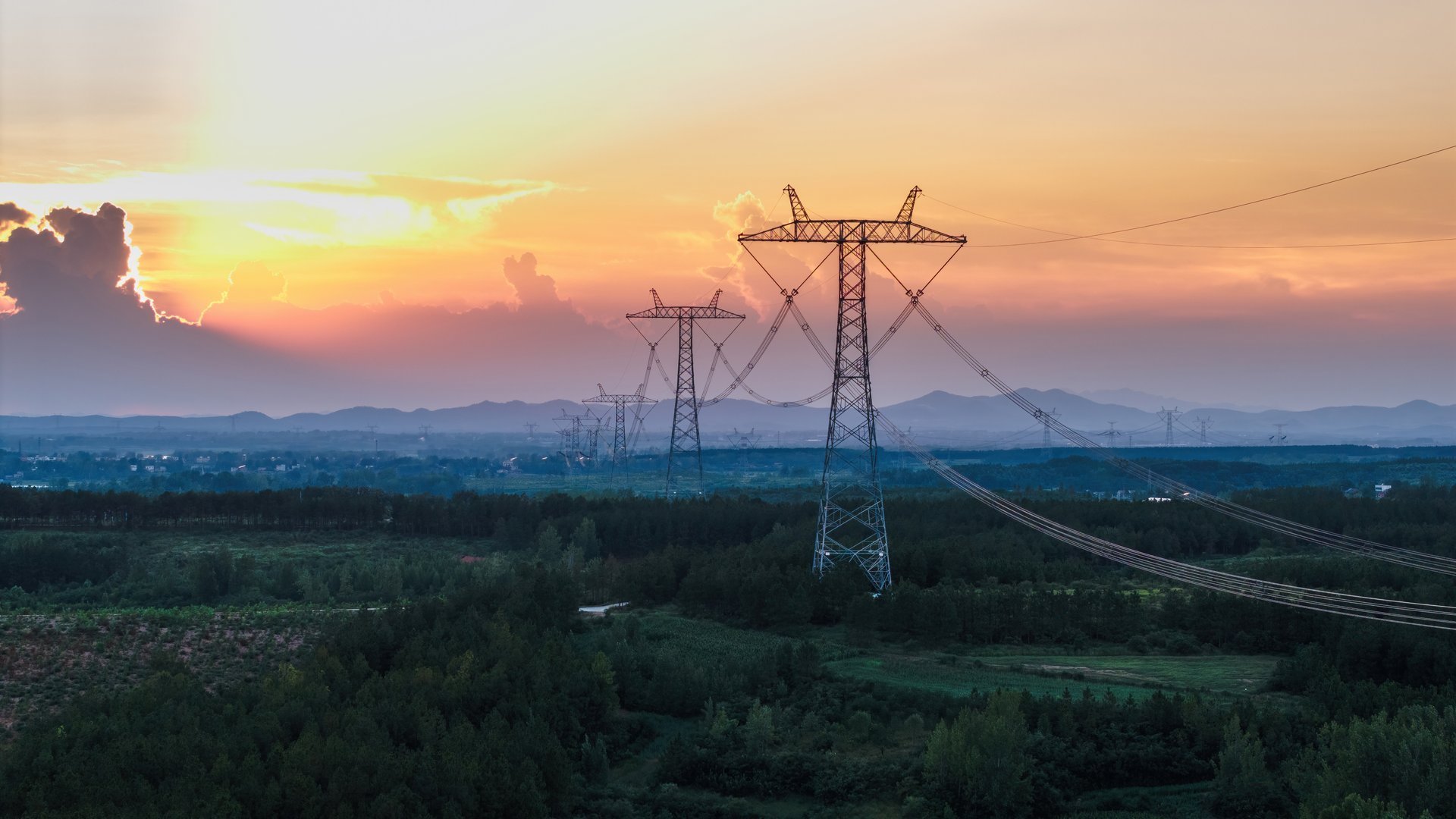 Beam, tower angle and support channel grouped by energy asset