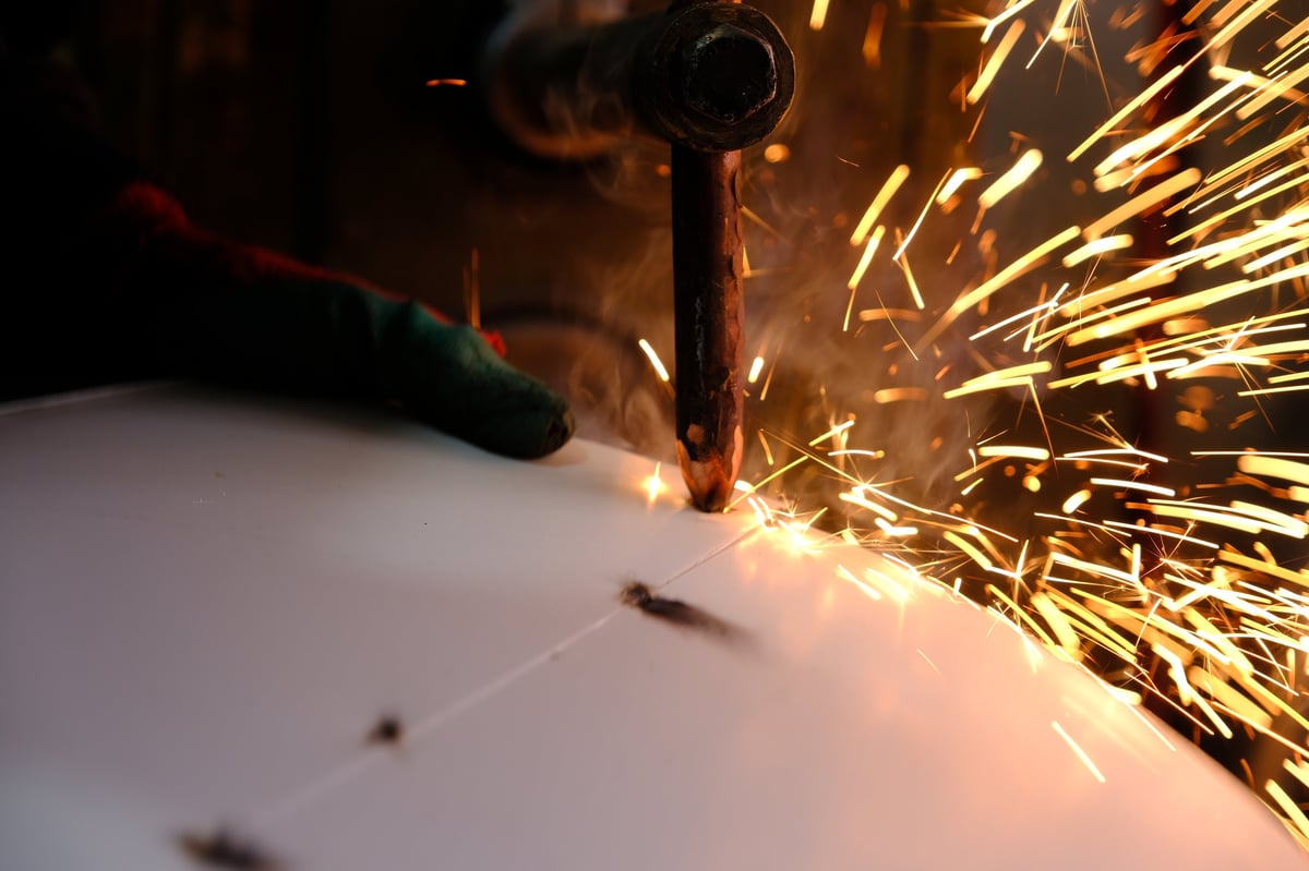 Steel Plate — Qatar application context showing fabrication or end-use of the plate form for steel plate supplier Qatar