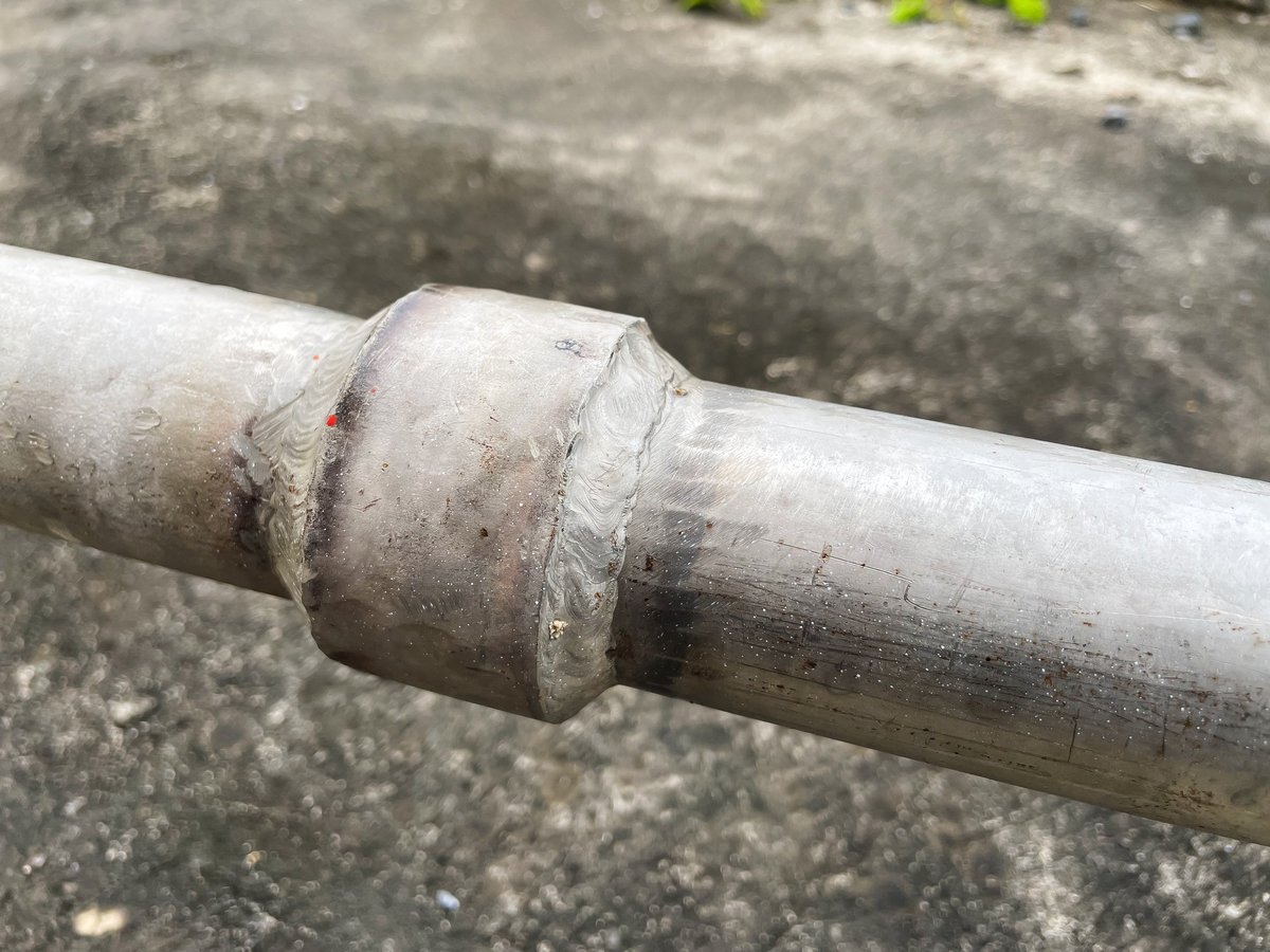 Scaffolding Pipes Exporter — dimensional inspection detail