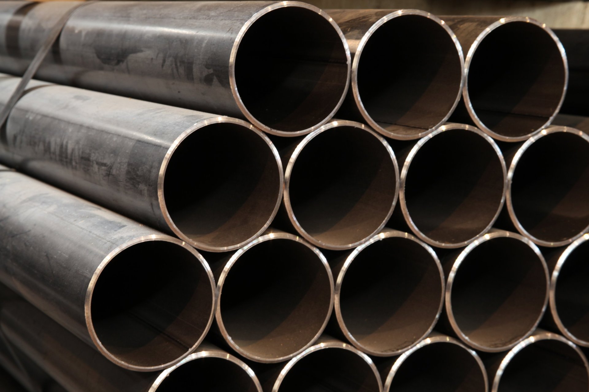 Line pipe ends prepared for girth welding and dimensional verification