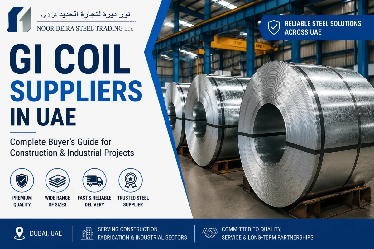 GI Coil Suppliers in the UAE - Noor Deira Steel Trading LLC