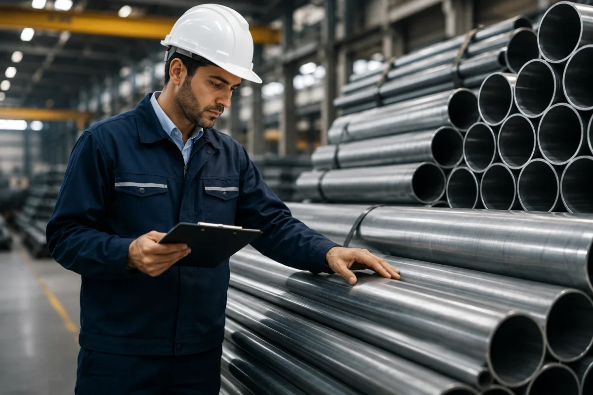 quality control at Noor Deira Steel Trading LLC